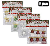 CHRISTMAS TREE DECORATION BELLS