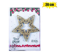 CHRISTMAS TREE DECORATION TOP STAR