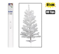 WHITE CHRISTMAS TREE 91CM