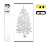 WHITE CHRISTMAS TREE 1.5M