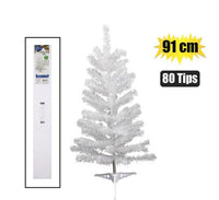 WHITE CHRISTMAS TREE 91CM