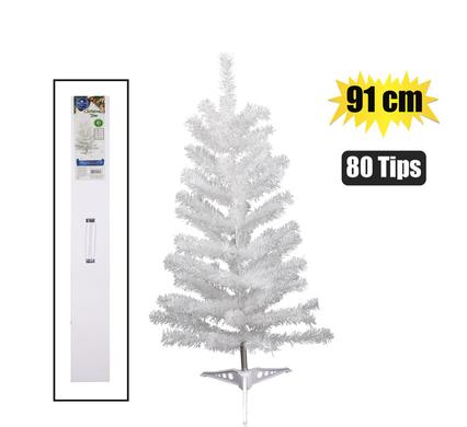 WHITE CHRISTMAS TREE 91CM