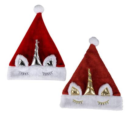 CHRISTMAS UNICORN HAT