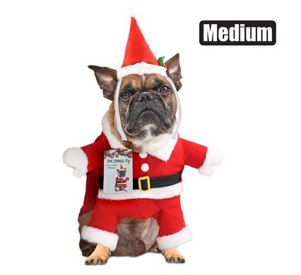 SANTA CHRISTMAS OUTFIT FOR YOUR PET DOG