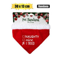 CHRISTMAS SPIRIT PET BANDANA