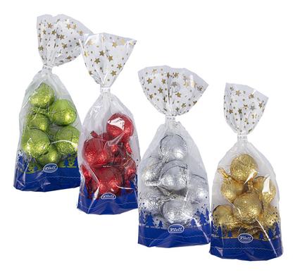 CHRISTMAS CHOCOLATE BAUBLE BAG 100g