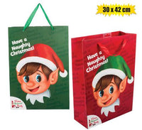 CHRISTMAS ELF GIFT BAG JUMBO