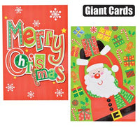 CHRISTMAS GIANT GIFT CARD & ENVELOPE