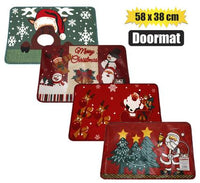 CHRISTMAS DECORATION DOOR MAT