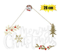 CHRISTMAS MERRY CHRISTMAS PLAQUE