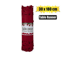 CHRISTMAS TABLE DECOR RUNNER 30x180cm