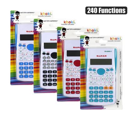 SCIENTIFIC CALCULATOR 240 FUNCTION 158x84