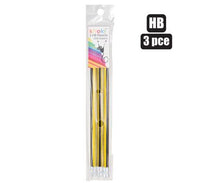 PACK OF 3 BASIC HB PENCILS