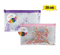 GLITTER PENCIL CASE 20CM