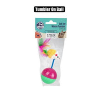 CAT TOY MOUSE TUMBLE