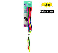 DOG-COLLAR+LEAD ROPE SET 1.2m X 6mm