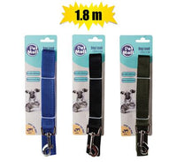 DOG-LEAD NYLON ASSTD-COLOR 23x1800mm