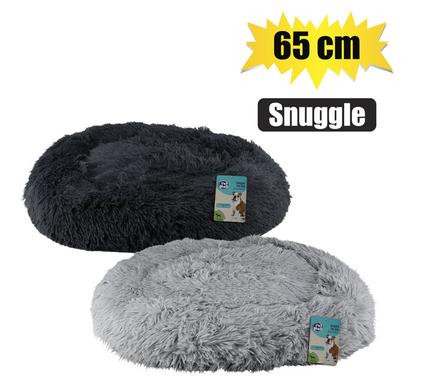 PET BED ROUND SNUGGLE 65cm