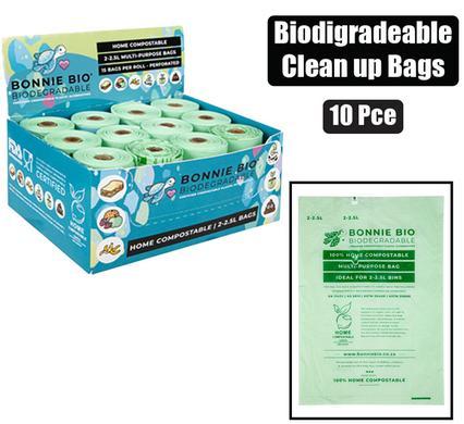 BONNIE BIO CLEAN-UP BAGS BIODEGRADE 15'S