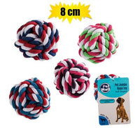 TOY ROPE BALL JUMBO 8cm