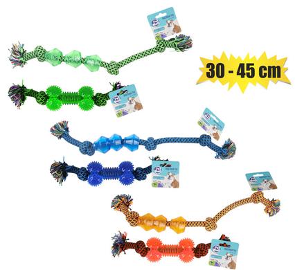 DOG TOY ROPE AND 30-45cm