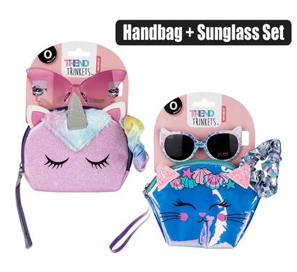 CUTE HANDBAG & SUNGLASSES SET