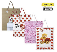 LOVE GIFT BAG 25x32cm