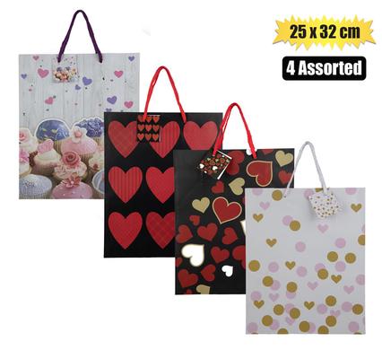 LOVE GIFT BAG 25x32cm