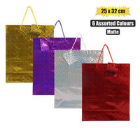 MATT METALLIC GIFT BAG 25x32cm