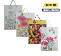 GIFT BAG FLOWER DESIGN 33x44cm