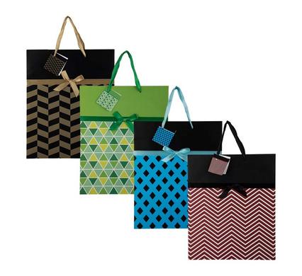 DESIGNER DESIGN GIFT BAG 25x32cm