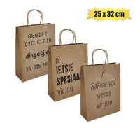 AFRIKAANS GIFT BAG 25x32cm