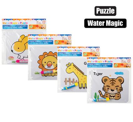 PUZZLE PAINT-BY-NUMBER SET