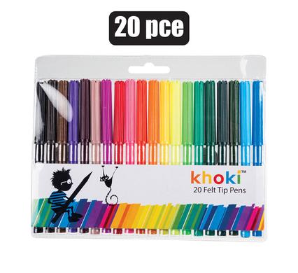 FELT-TIP PENS 20PC