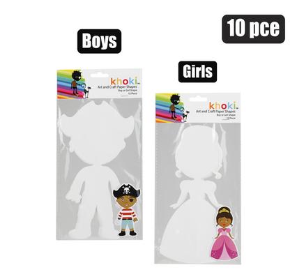 SHAPES BOY/GIRL 10PC