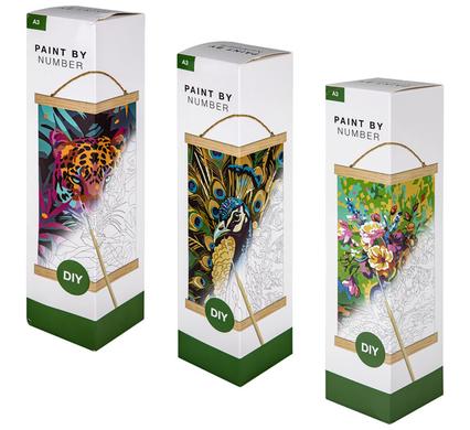 PAINT-BY-NUMBER HANGING CANVAS