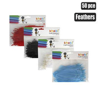 CRAFT FEATHERS 50PC