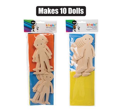 CRAFT FOAM DOLLS