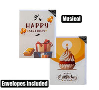 MUSICAL BIRTHDAY CARD & ENVELOPE B1