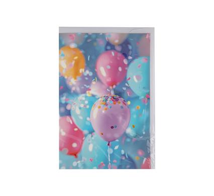 BALLOON CARD & ENVELOPE B5