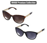 SUNGLASS PREMIUM LADIES ROUNDED CATEYE