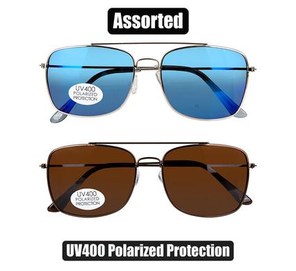 UNISEX AVIATOR POLARIZED SUNGLASSES