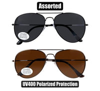 UNISEX POLARIZED CLASSIC AVIATOR SUNGLASSES