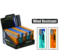 WIND RESISTANT REFILLABLE LIGHTER BOX OF 50