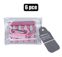 PEDICURE SET 6PC WITH BAG