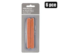 NAIL FILE 6PC EMERY BOARD