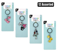 KEYRING METAL CHARMS