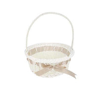 WOVEN LOOK BASKET 24CM