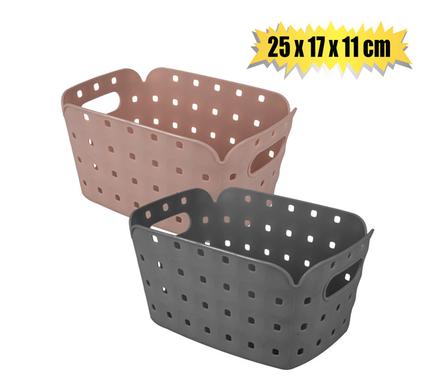 PATTERN DESIGN BASKET 25x17x11cm