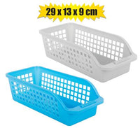 PLASTIC BASKET 29x13x9cm